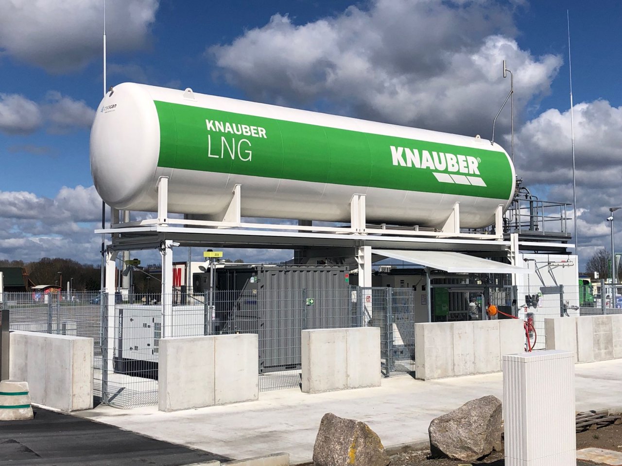 Gastank von Knauber.